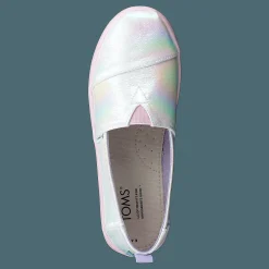 Classic Iridescent Stripe White