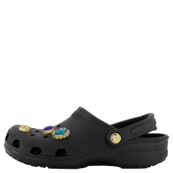 Classic Jewel Clog Black