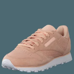 Classic Leather Woven Emb Desert Dust/White