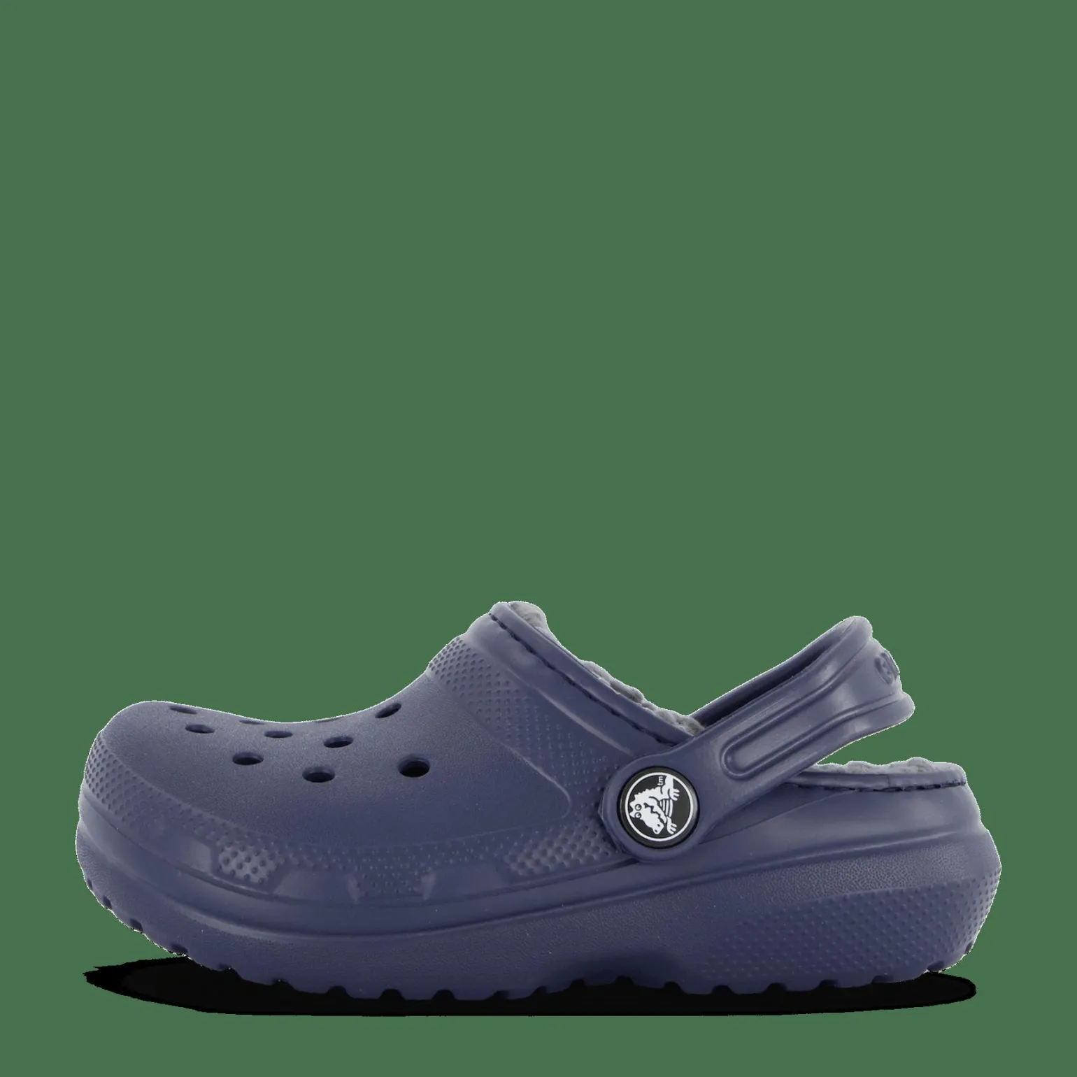 Classic Lined Clog Kids Navy / Charcoal