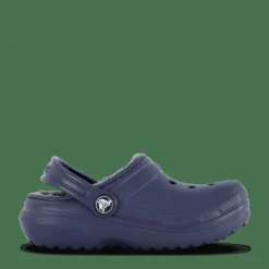 Classic Lined Clog Kids Navy / Charcoal