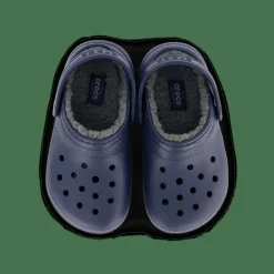 Classic Lined Clog Kids Navy / Charcoal