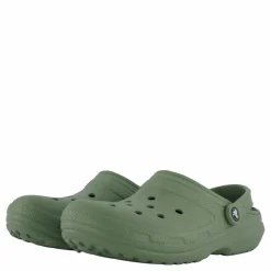 Classic Lined Clog Moss/multi