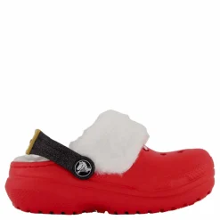 Classic Lined Santa Clog T Varsity Red/multi