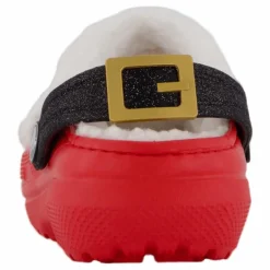 Classic Lined Santa Clog T Varsity Red/multi