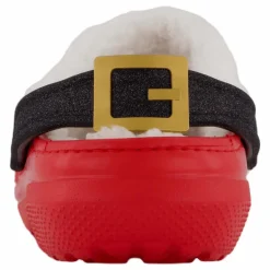 Classic Lined Santa Clog Varsity Red/multi