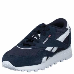 Classic Nylon Heritage Navy/White