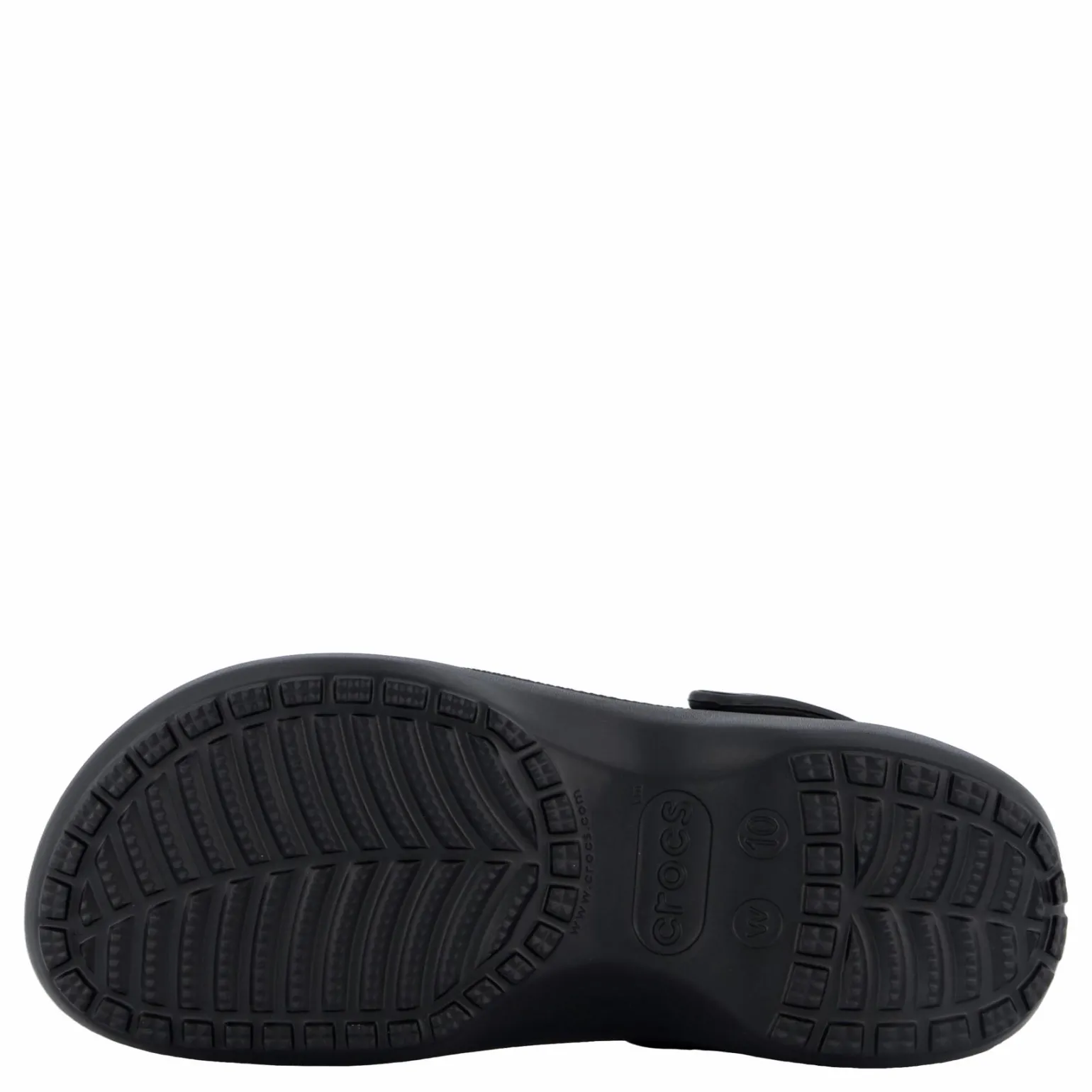 Classic Platform Clog Black