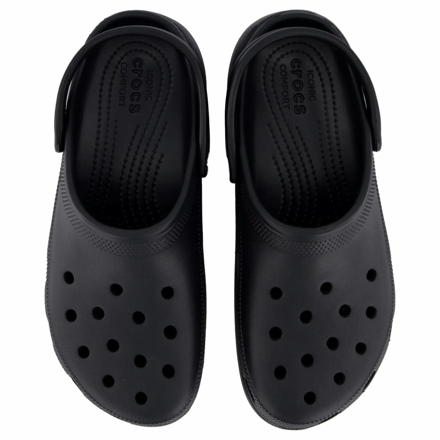 Classic Platform Clog Black