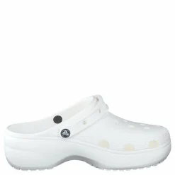 Classic Platform Clog White