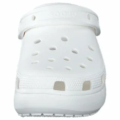 Classic Platform Clog White