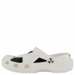 Classic Soccer Ball Clog K White/black