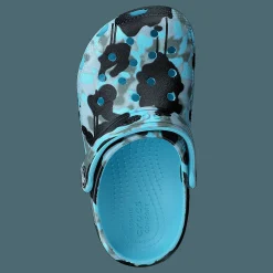 Classic Spray Camo Clog Kids Arctic