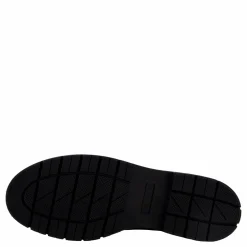 Cleated Lace-up Lthr Mix Mono Black