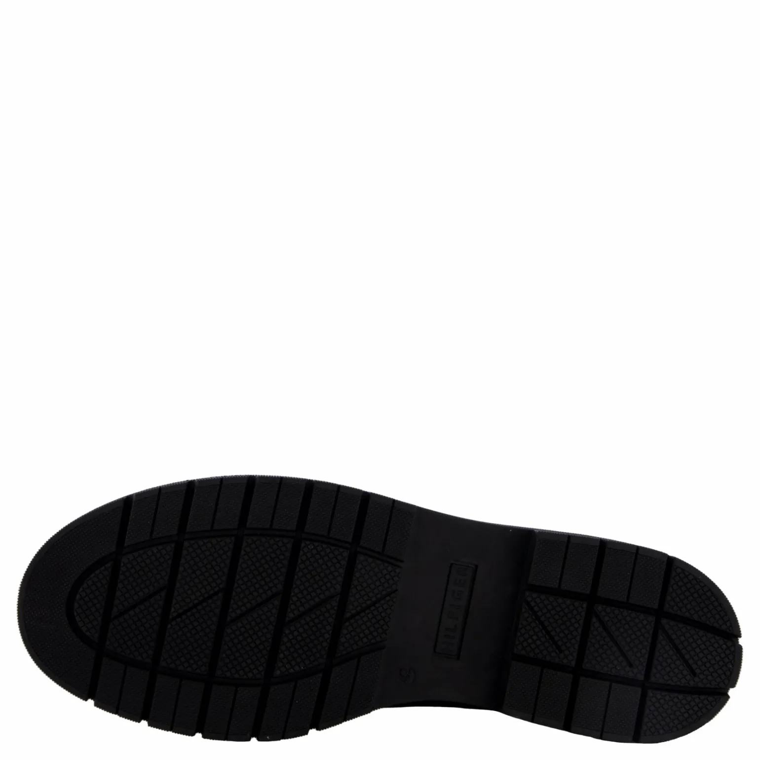 Cleated Lace-up Lthr Mix Mono Black