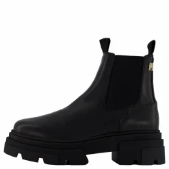 Combat Leather Low Chelsea Black