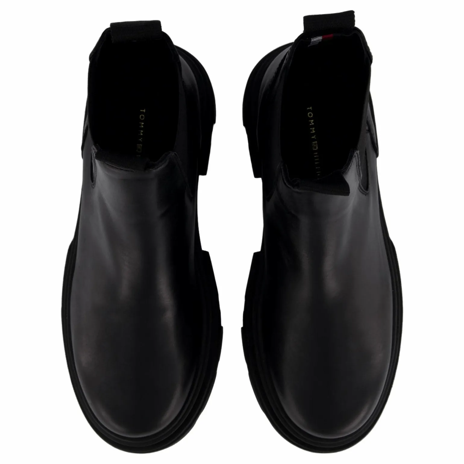 Combat Leather Low Chelsea Black