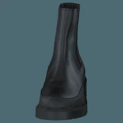 Combat Mid Chelsea Boot Rubber Black