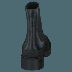 Combat Mid Chelsea Boot Rubber Black