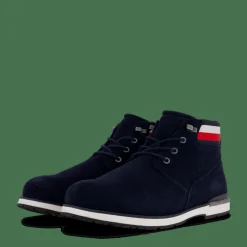 Core Hilfiger Suede Boot Navy