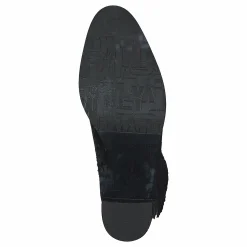 Cosy High Heel Leather Black