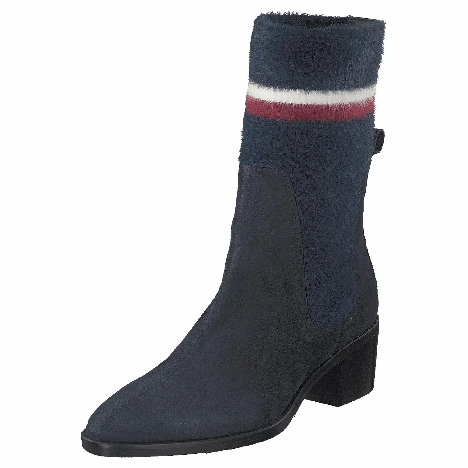 Cosy Mid Heel Suede Cki Midnight