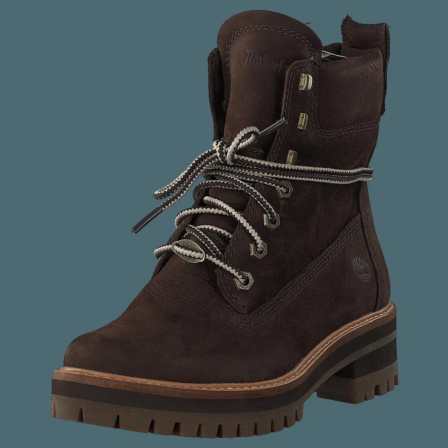 Courmayeur Valley Yellow Boot Dark Walnut