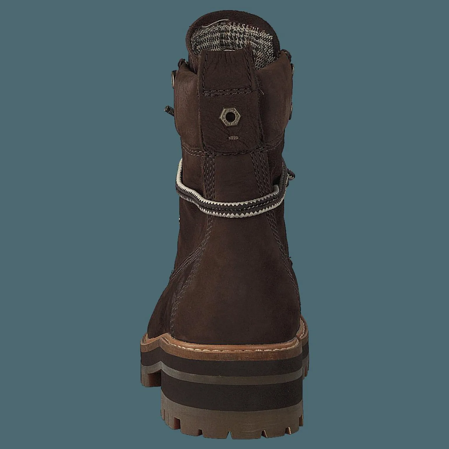 Courmayeur Valley Yellow Boot Dark Walnut