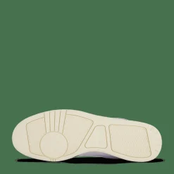 Court Leather-Suede Sneaker White / Wine / Gold