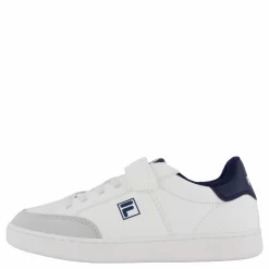 Courtbay Velcro Kids White-fila Navy