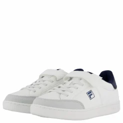 Courtbay Velcro Kids White-fila Navy