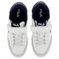 Courtbay Velcro Kids White-fila Navy