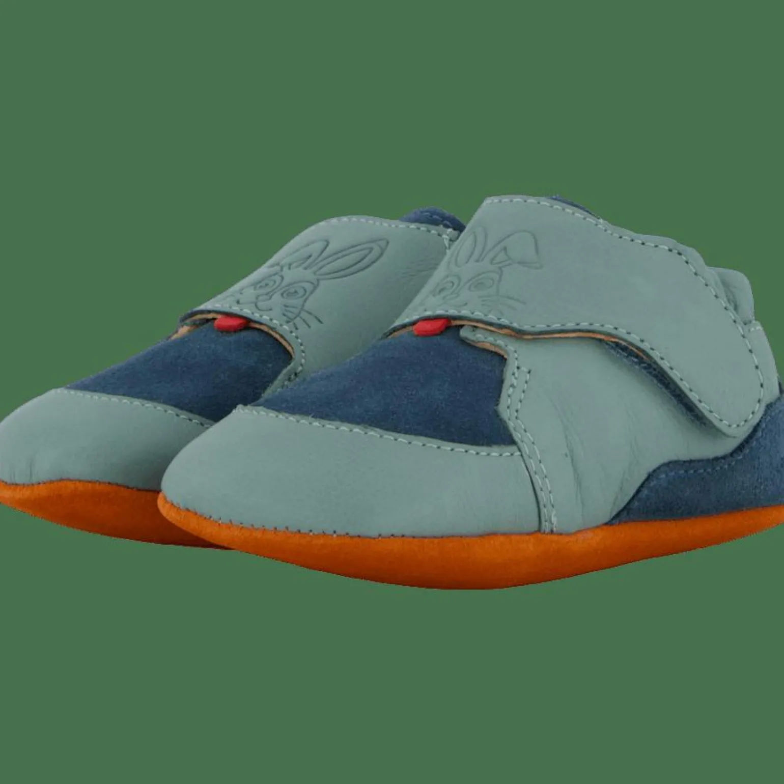 Crawling Shoe Leather Crawly Bunny