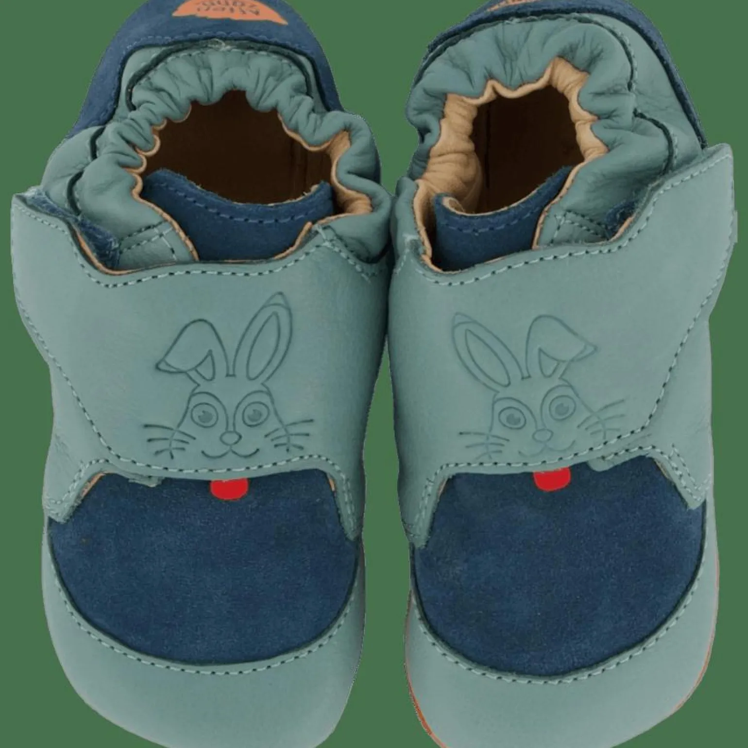 Crawling Shoe Leather Crawly Bunny