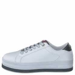 Croc Print Flatform Cupsole Rwb