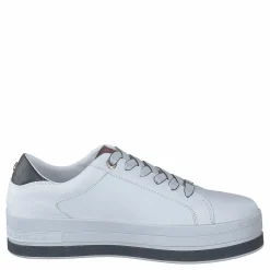 Croc Print Flatform Cupsole Rwb