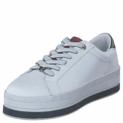 Croc Print Flatform Cupsole Rwb