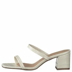 Croc Squared Strap Sandals Offwhite
