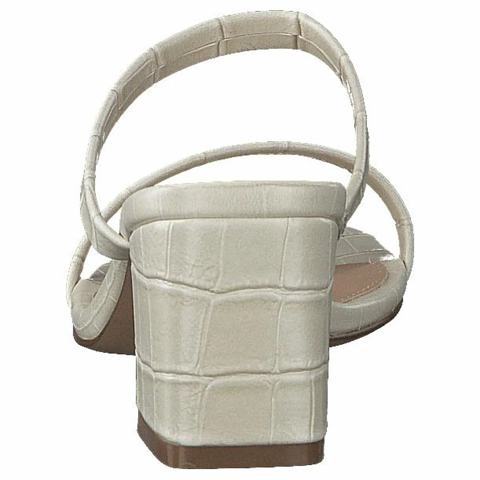 Croc Squared Strap Sandals Offwhite