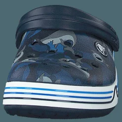 Crocband Shark Clog Kids Navy