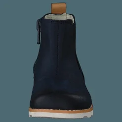 Crown Halo T Navy Leather