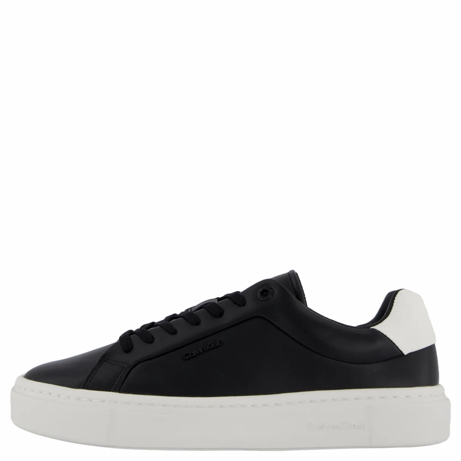 Cupsole Lace Up W/ml Lth Ck Black