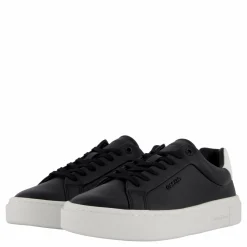 Cupsole Lace Up W/ml Lth Ck Black
