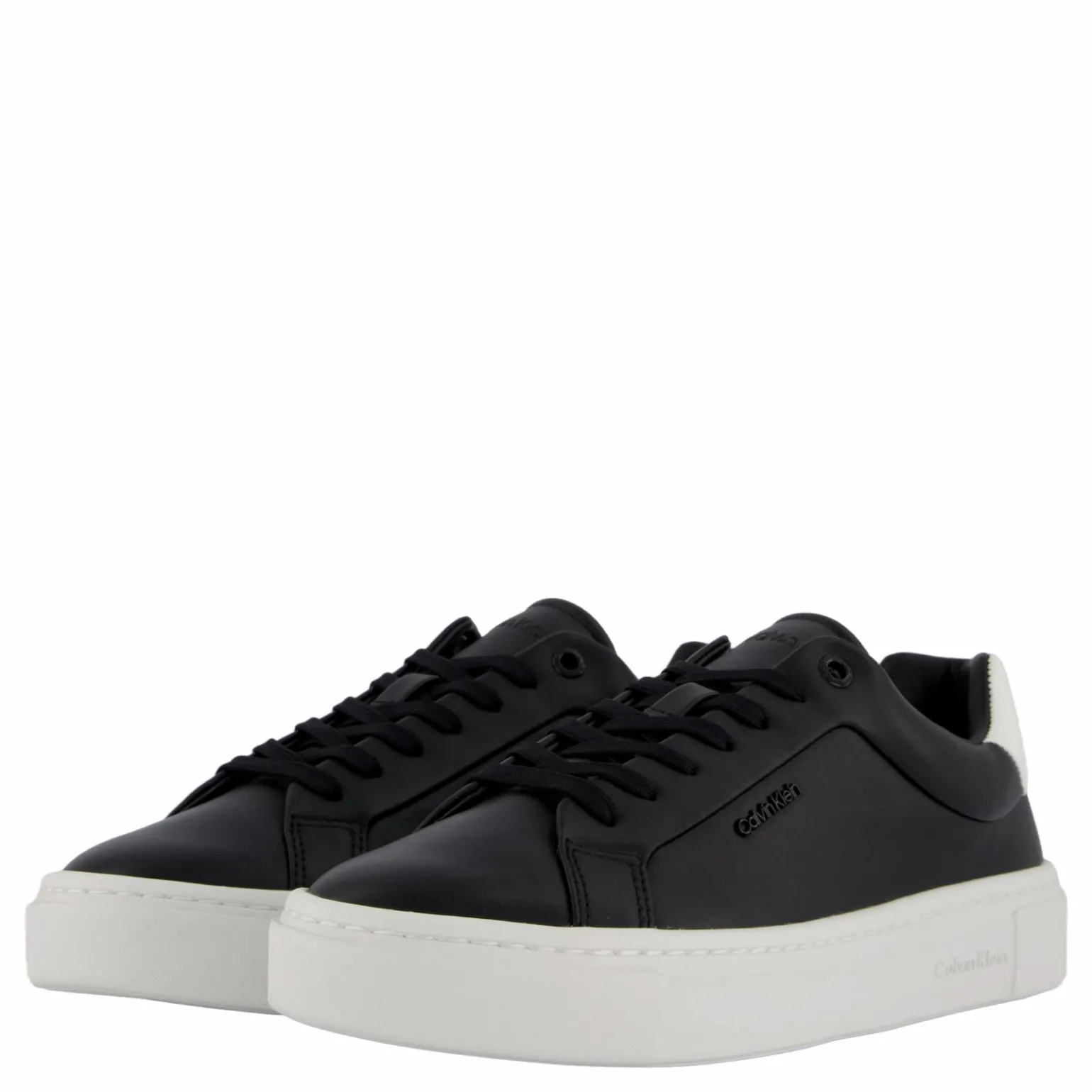 Cupsole Lace Up W/ml Lth Ck Black