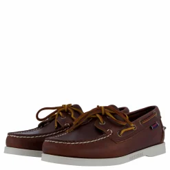 Docksides Portland Waxed W Brown