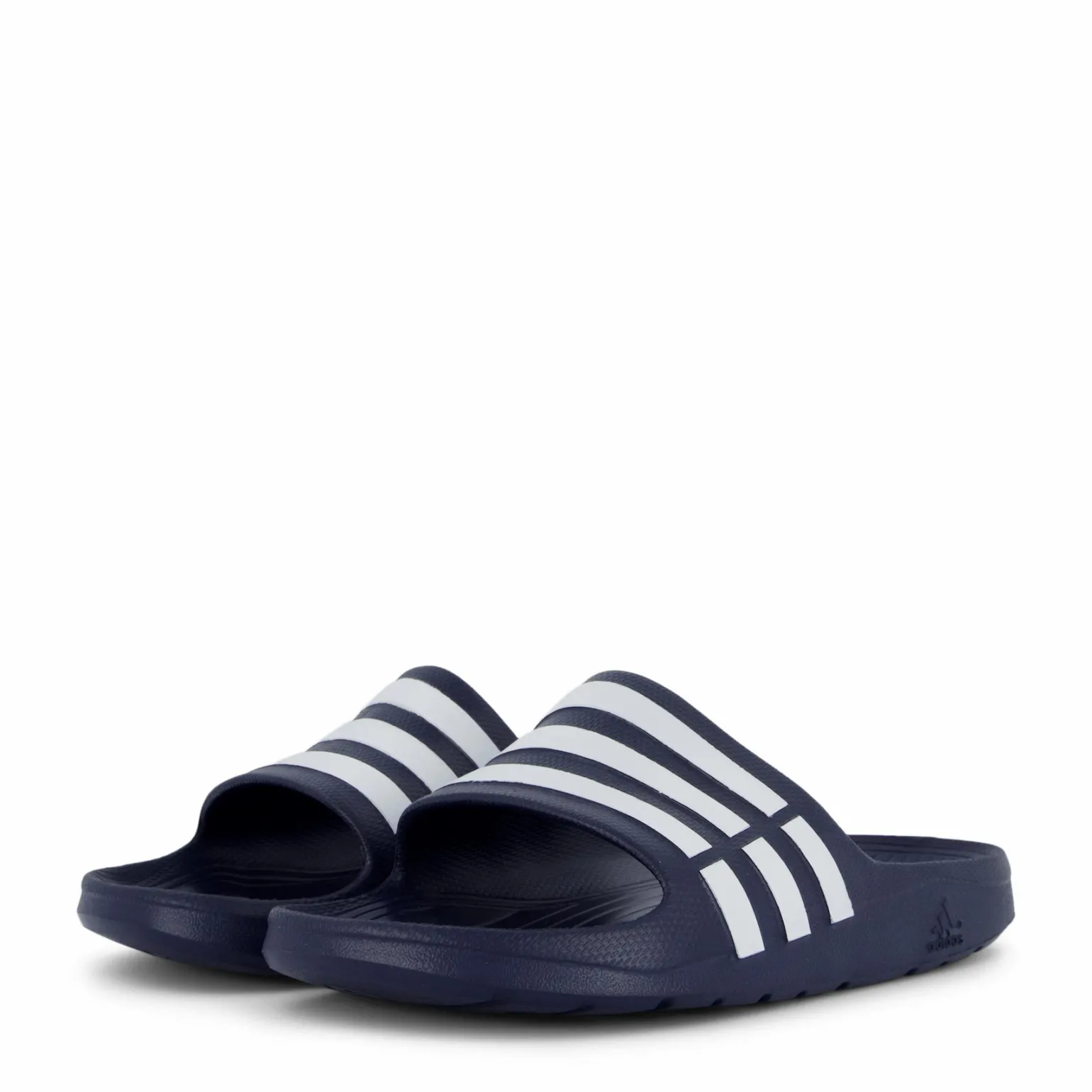 Duramo Slides Dark Blue / White / Dark Blue
