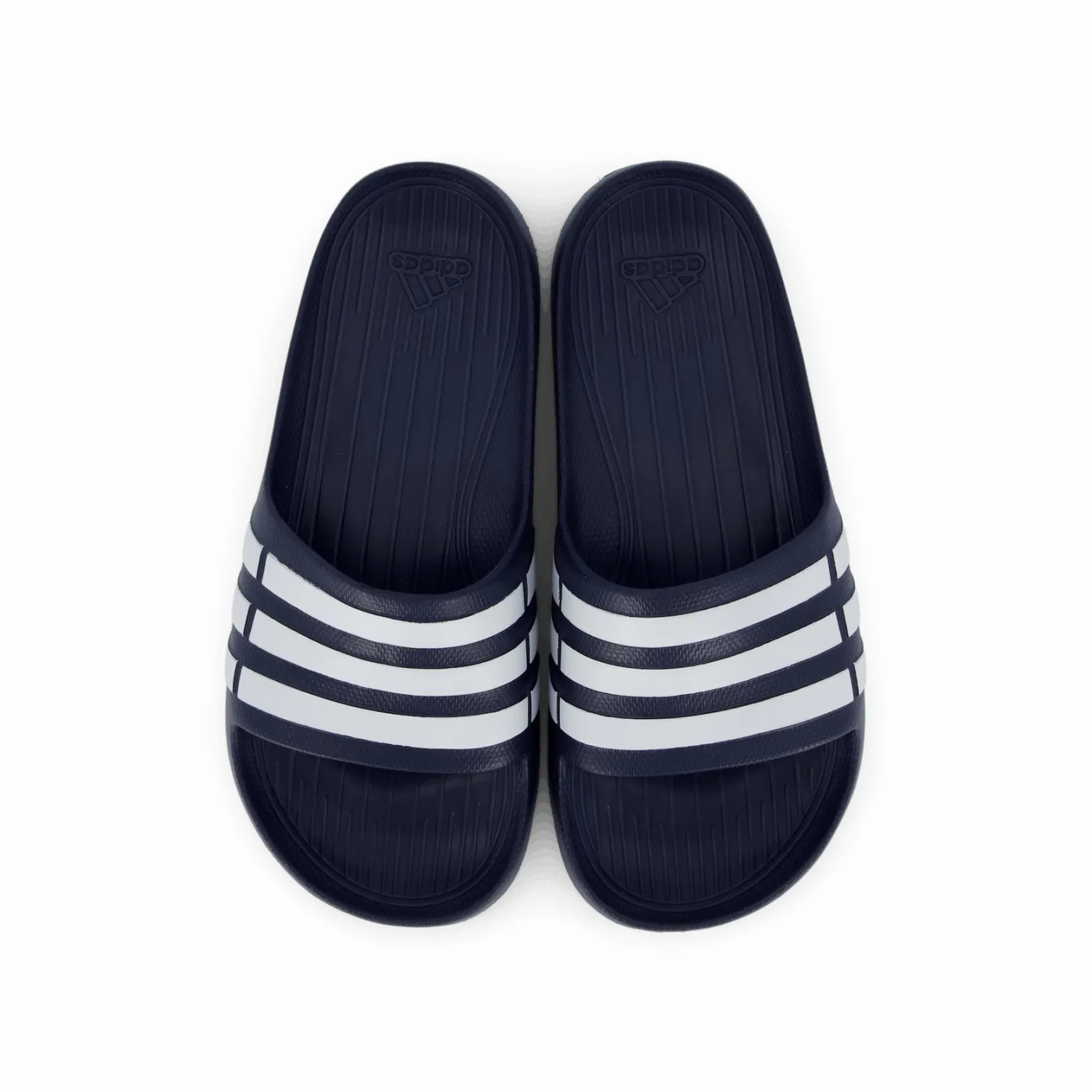 Duramo Slides Dark Blue / White / Dark Blue