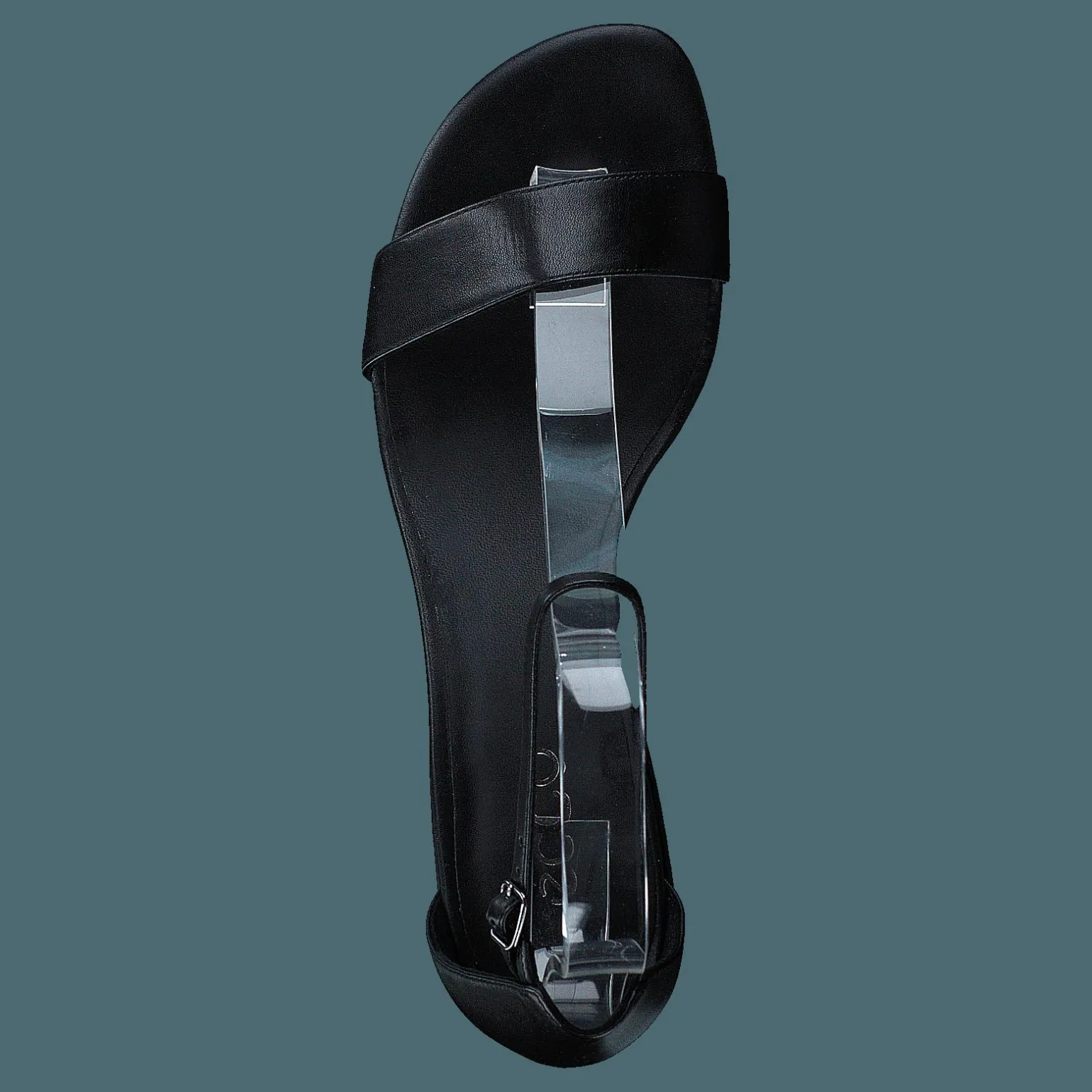 Ecco Elevate 45 Block Sandal Black