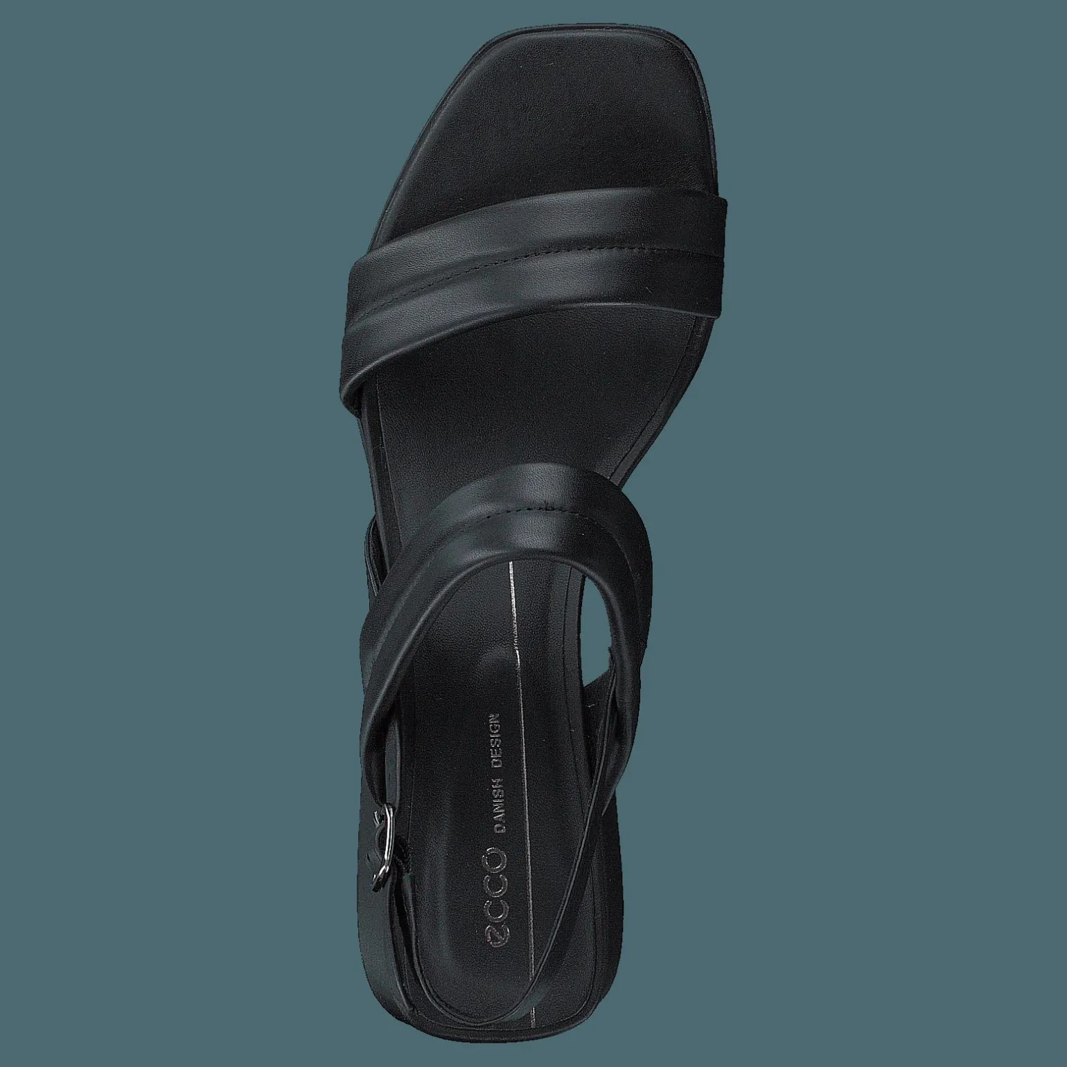 Ecco Elevate Squared Sandal Black