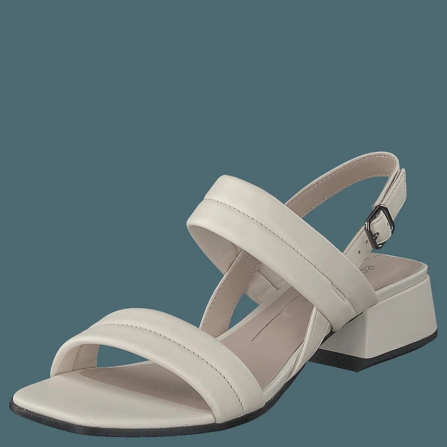 Ecco Elevate Squared Sandal Limestone